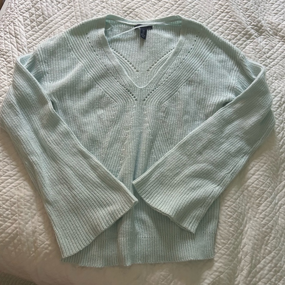 Gap Bell Sleeve Sweater- Powder Blue